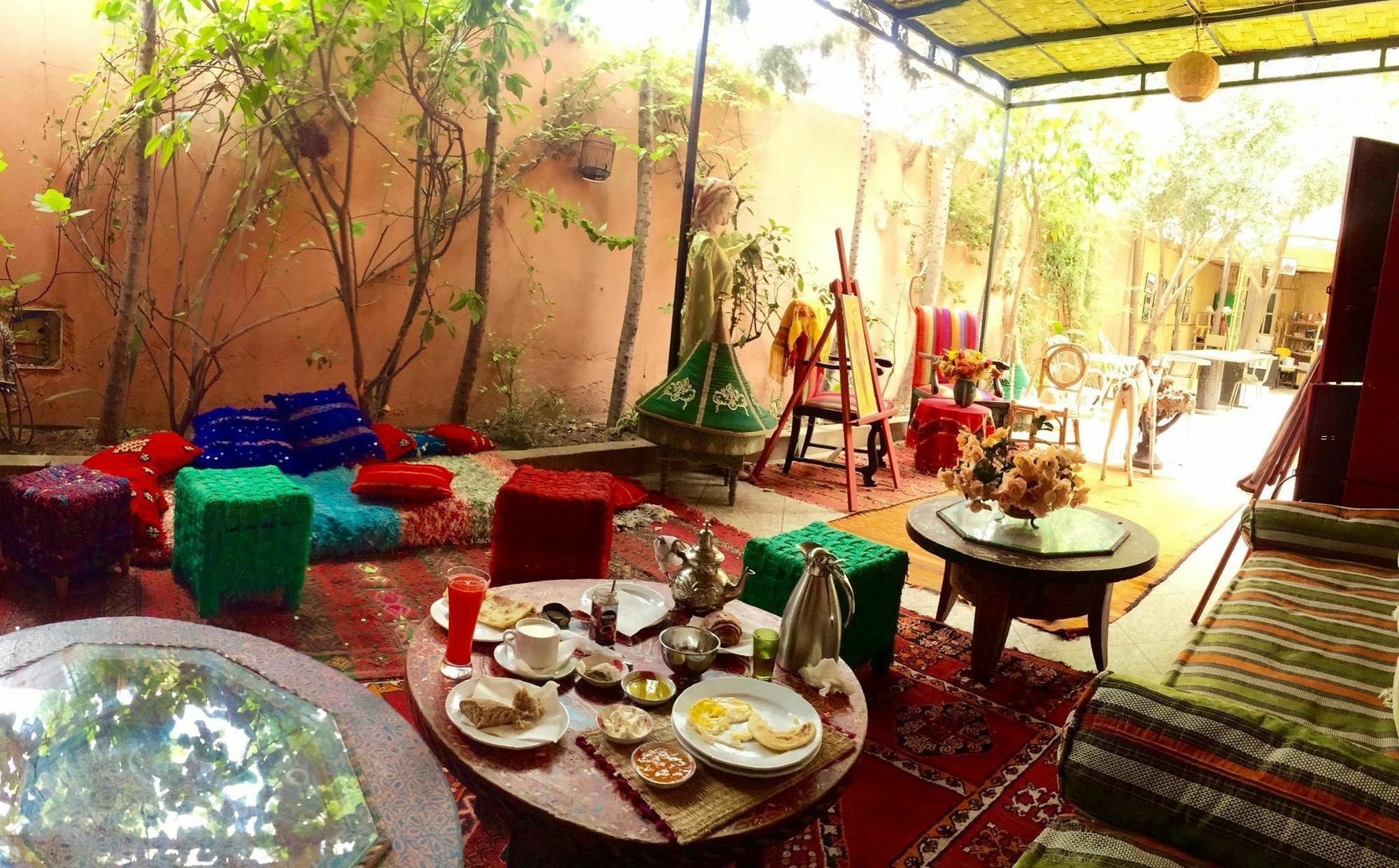 Hostel Villa Red City Marrákes Kültér fotó